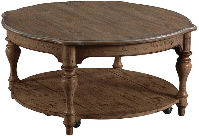 Kincaid® Weatherford Bolton Heather Round Cocktail Table-0