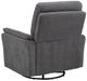 Coaster® Adler Gray Swivel Glider Power Recliner-4