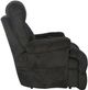 Catnapper® Sterling Pewter Power Lay Flat Recliner with Power Adjustable Headrest and Lumbar with Heat and  Massage-4