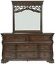 Liberty Furniture Arbor Place 5-Piece Brownstone Queen Sleigh Bedroom Set-2