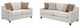 Coaster® Christine 2-Piece Beige Living Room Set-0
