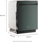 KitchenAid® 24" Juniper Front Control Built-In Dishwasher with 40+ Total Wash Jets-4