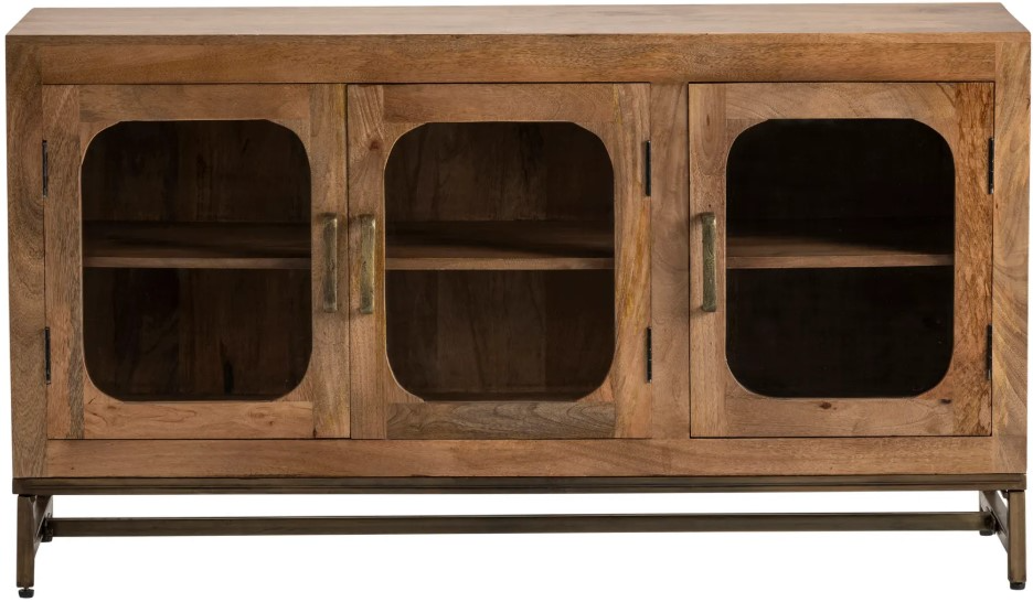 Crestview Collection Bengal Manor Media Credenza Sideboard - Thumbnail 2