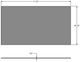 Amisco Customizable Bennington 72" White Glass Top Counter Height Table-1