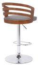 Armen Living Adele Grey Swivel Bar Stool-2