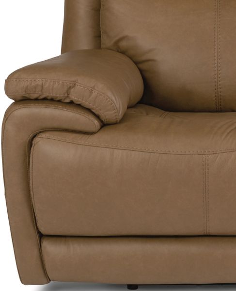 Flexsteel® Elijah Power Reclining Loveseat with Power Headrests and Lumbar-1