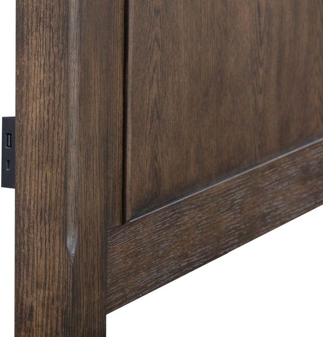 aspenhome® Oxford Cocoa King Panel Bed-4