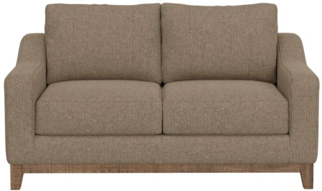 International Furniture Direct Olivo Brown Loveseat-2
