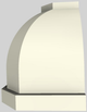 Vent-A-Hood® Designer Series 60" Biscuit Wall Mounted Range Hood-3