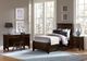 Vaughan-Bassett Bonanza Merlot Full Mansion Storage Bed-4