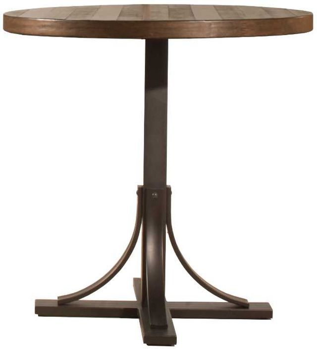 HH2 Home Jennings Distressed Walnut Counter Height Dining Table