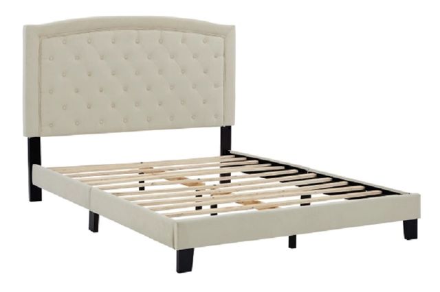 Signature Design by Ashley® Adelloni Cream Queen Panel Bed-1