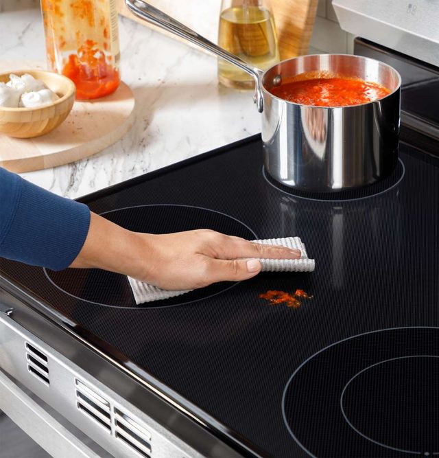 Electric Oven Cleaning Feature