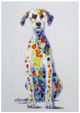YHD Sun Loving Doggy Wall Art-0