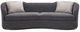 Caracole® Eclipse Caracole Upholstery Charcoal Sofa-1