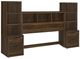 Coaster® Westpark 3-Piece Dark Pine Queen Bookcase Headboard Set-0