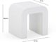 TOV Furniture Hump White Arched Side Table-2