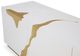 VIG Furniture Modrest Aspen Gold/White TV Stand-3