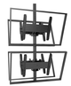 Chief® Professional AV Solutions Black Fusion™ Medium Back To Back Stacked Ceiling Mount-0
