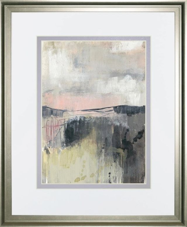 Classy Art Blush Horizon I BY Jennifer Goldberger Wall Art-0