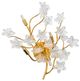 A & B Home Clear/Gold Wall Mounted Light-0