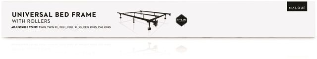 Malouf® Structures® Wheel Universal Bed Frame-1