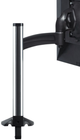 Chief® Kontour™ Black K2C 1 Monitor Articulating Column Mount-1