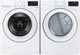 LG White Front Load Washer & Gas Dryer Laundry Pair-0