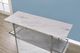Furniture of America® Rianna Chrome/White Bar Table-1