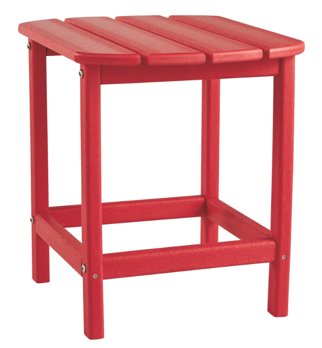 Signature Design by Ashley® Sundown Treasure 3-Piece Red Adirondack Outdoor Set-2