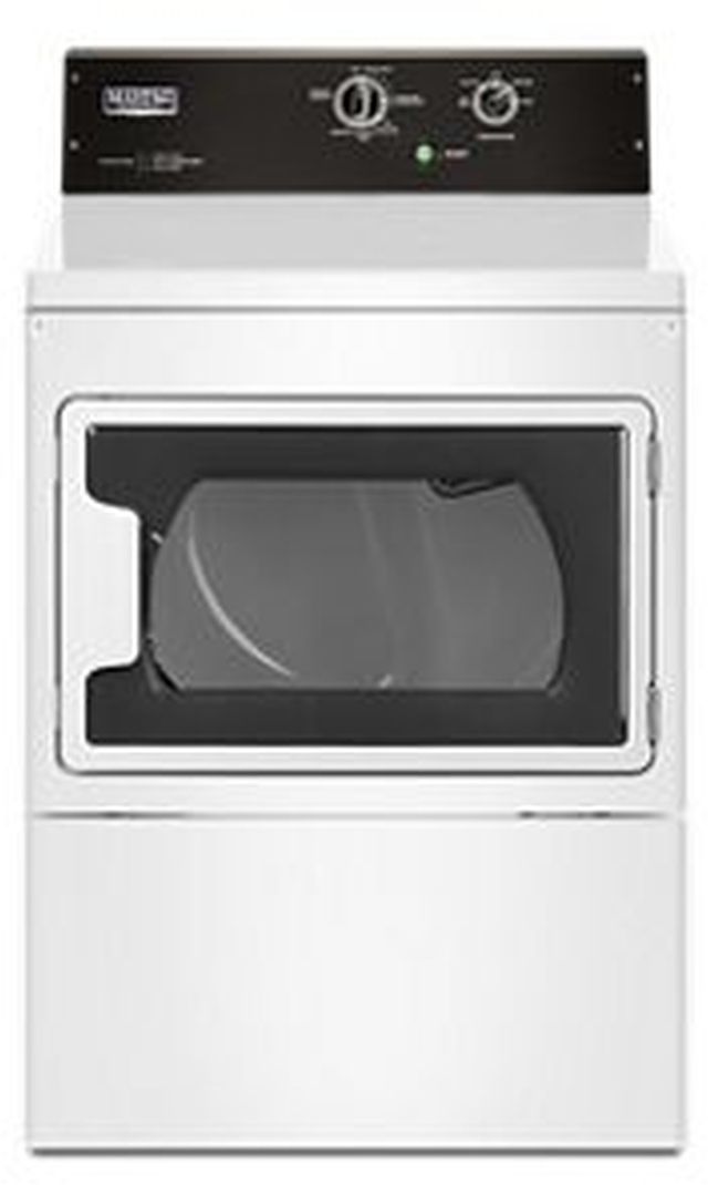 Maytag® Commercial 7.4 Cu. Ft. White Front Load Electric Dryer