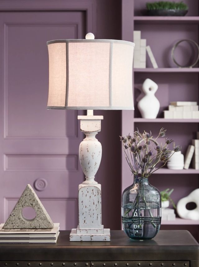 Signature Design by Ashley® Madsbrook Antique White Table Lamp-2