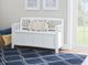 Linon Cynthia White Storage Bench-1