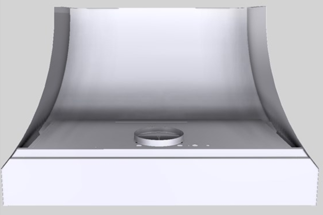 Vent-A-Hood® Designer Series 48" White Wall Mounted Range Hood-2