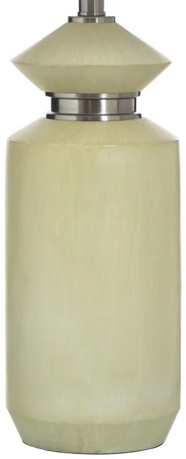Stylecraft Pettye Ivory and Silver Table Lamp-3