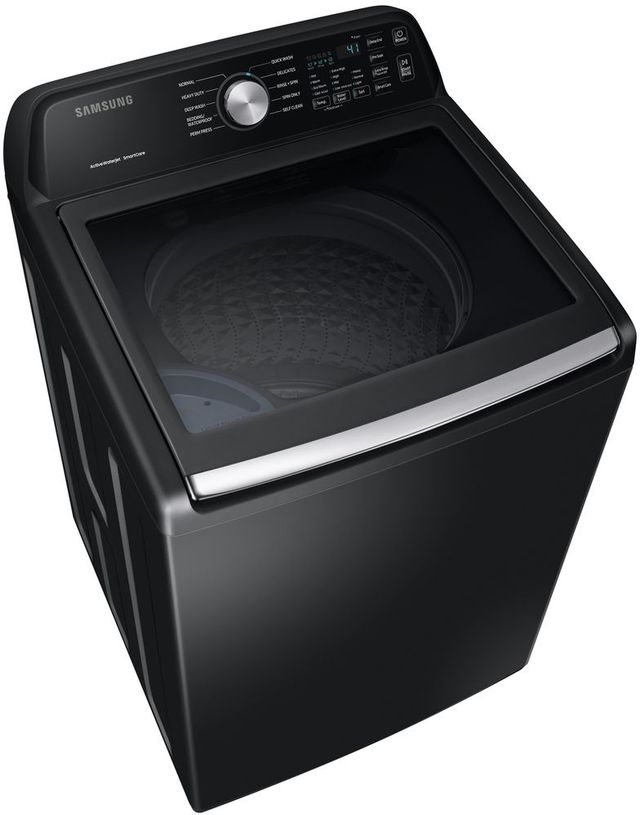 Samsung Black Stainless Steel Laundry Pair-4