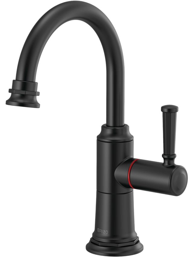 Brizo Rook® Matte Black Instant Hot Faucet-0