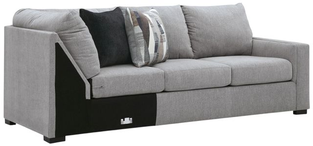 Benchcraft® Lakepoint 2-Piece Nickel Left-Arm Facing Sectional and Chaise-2