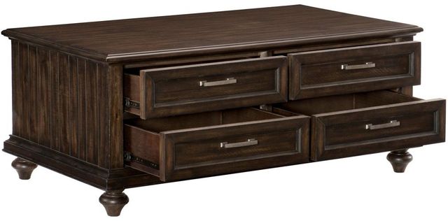 Mazin Furniture Cardano Driftwood Charcoal Cocktail Table-1