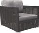 Enclover Chestnut Black/Slate Club Chair-0