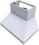 Vent-A-Hood® 42" White Euro-Style Wall Mount Range Hood-1