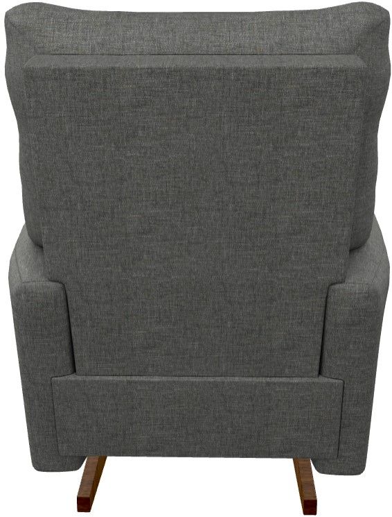 La-Z-Boy® Rowan Charcoal Power Rocking Recliner with Headrest-3