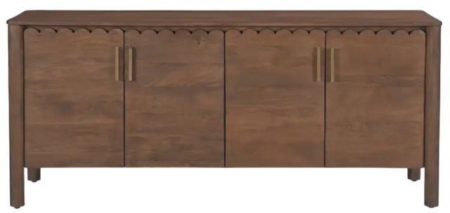 Moe's Home Collection Wiley Vintage Brown 4-Door Sideboard-3