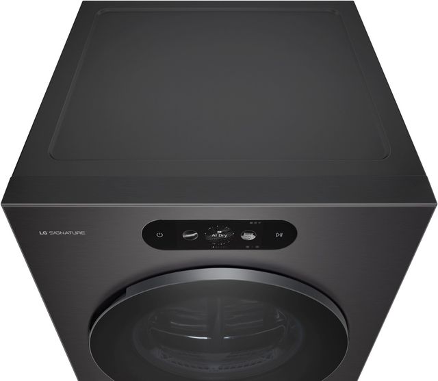 LG SIGNATURE 9 Cu. Ft. Brushed Black Steel Smart Front Load Electric Dryer-4