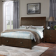 Winners Only® Union Dark Brown King Sleigh Bed-2