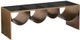 Zuo® Modern Reed Black/Brass Coffee Table-0