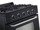 Unique Appliances Classic 30" Black Off-Grid Freestanding Propane Range-5