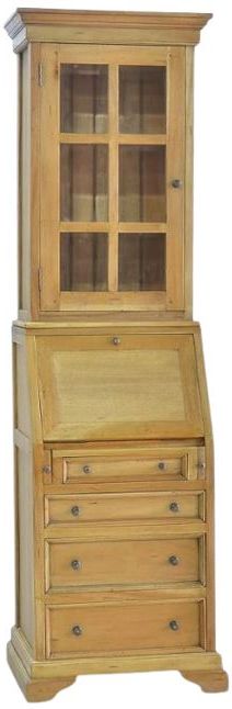 Bramble Customizable Hancock Narrow Secretary Cabinet-0