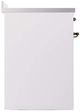 Ilve® Nostalgie II Series 30" White Pro Style Induction Range-3
