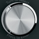 Café™ Brushed Stainless Steel Over the Range Knob and Handle Kit-1